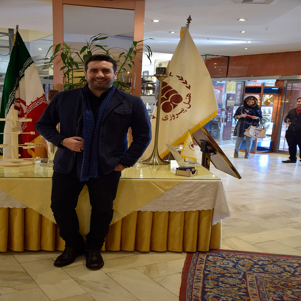 حضور جناب آقای امید حاجیلی در هتل پیروزی اصفهان