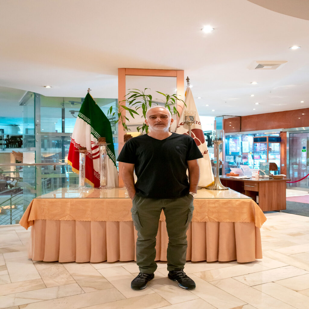 حضور جناب آقای بیژن بنفشه خواه در هتل پیروزی اصفهان